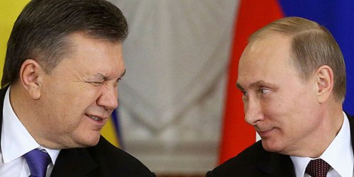Viktor Yanukovich and Vladimir Putin, December 17 2013  (Photo: Reuters/Sergei Karpukhin)